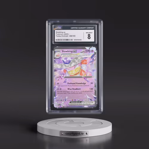 2023 Paldea Evolved - PAL EN #086/193 Slowking ex - Holo (CGC 8 NM-MT)