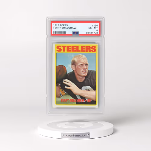 1972 Topps #150 Terry Bradshaw (PSA 6 EX-MT)