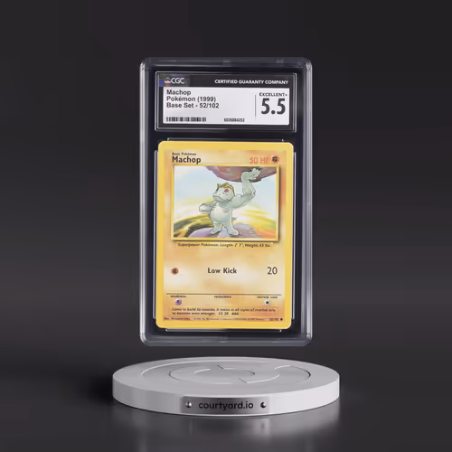 1999 Base Set #52/102 Machop (CGC 5.5 EX+)