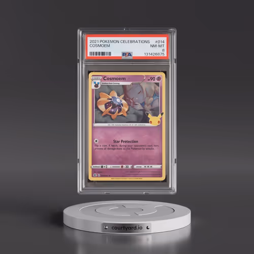 2021 Pokémon Celebrations #014 Cosmoem (PSA 8 NM-MT)