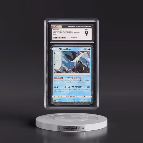 2019 Tag Team GX: Tag All Stars #034/173 Articuno - Holo (CGC 9 MINT)