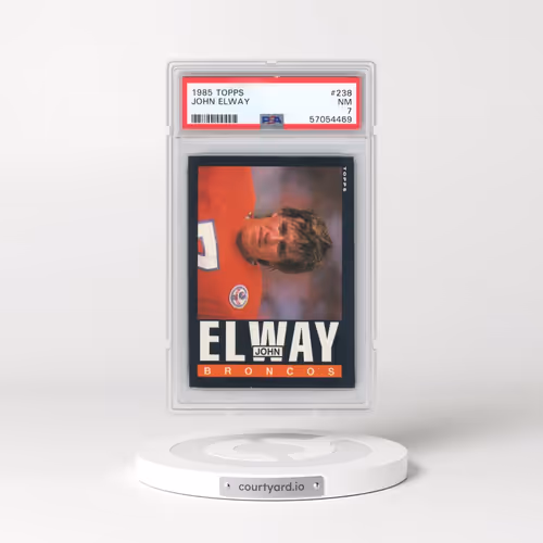 1985 Topps #238 John Elway (PSA 7 NM)