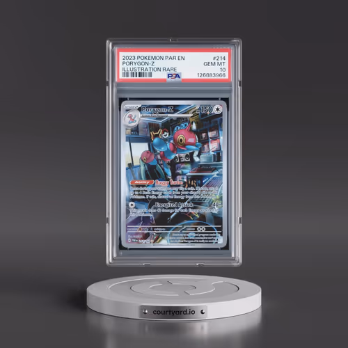 2023 Pokémon Par EN-Paradox Rift #214 Porygon-Z - Illustration Rare (PSA 10 GEM MINT)