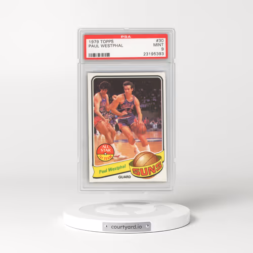 1979 Topps #30 Paul Westphal (PSA 9 MINT)