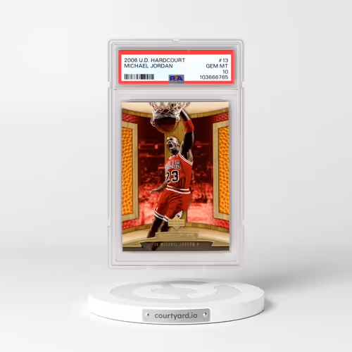 2006 Upper Deck Hardcourt #13 Michael Jordan (PSA 10 GEM MINT)