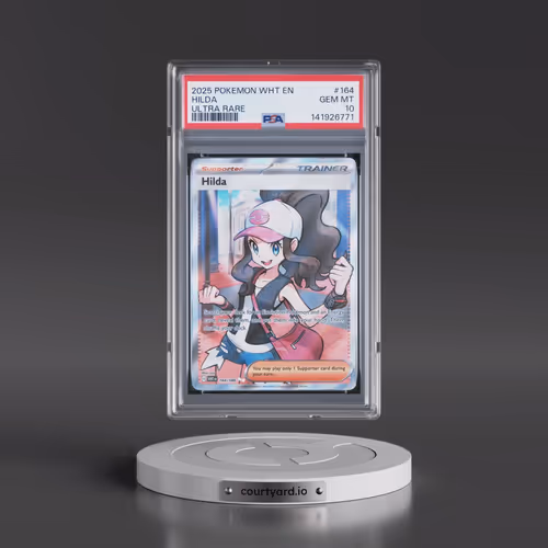 2025 Pokémon Wht EN-White Flare #164 Hilda - Ultra Rare (PSA 10 GEM MINT)