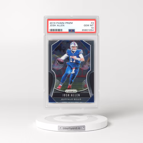 2019 Panini Prizm #3 Josh Allen (PSA 10 GEM MINT)