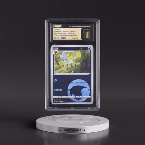 2025 Gem Pack Volume 2 - CBB2C - Simplified #08 02/14 Glaceon - Reverse Holo Energy Symbol (CGC 10 P