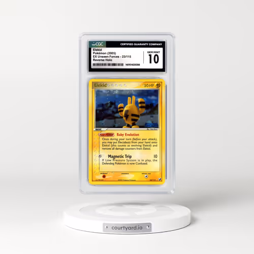 2005 EX Unseen Forces #23 Elekid - Holo (CGC 10 GEM MINT)