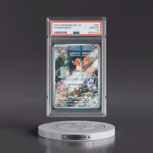 2023 Pokémon Svg-Venusaur & Charizard & Blastoise Special Deck Set EX #051 Charmander (PSA 10 GEM MI