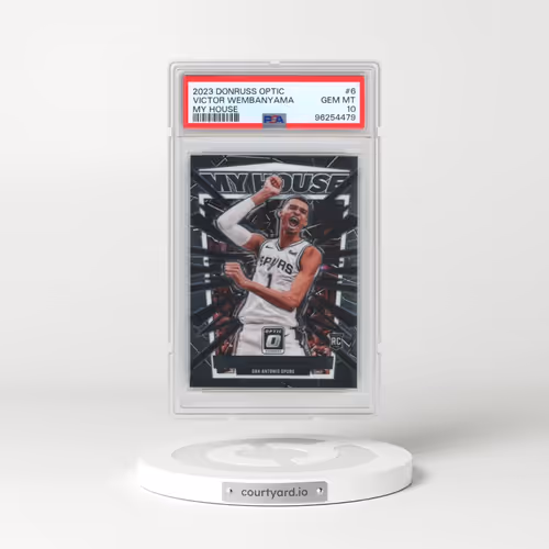 2023 Panini Donruss Optic My House #6 Victor Wembanyama (PSA 10 GEM MINT)