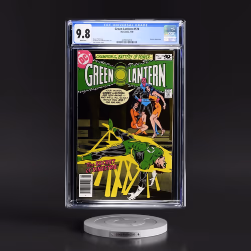 Green Lantern #124 CGC 9.8 White Pages (DC Comics, 1/80) - Universal