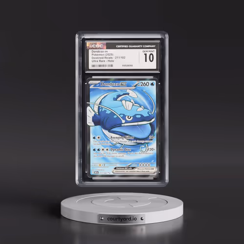 2025 Pokémon Dri EN-Destined Rivals #211 Dondozo EX - Holo Ultra Rare (CGC 10 GEM MINT)