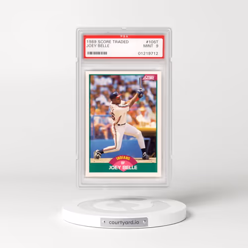 1989 Score Traded #106T Joey Belle (PSA 9 MINT)