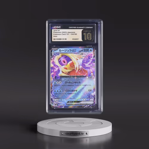2023 Pokémon Card 151 #124/165 Jynx ex - Holo (CGC 10 PRISTINE)