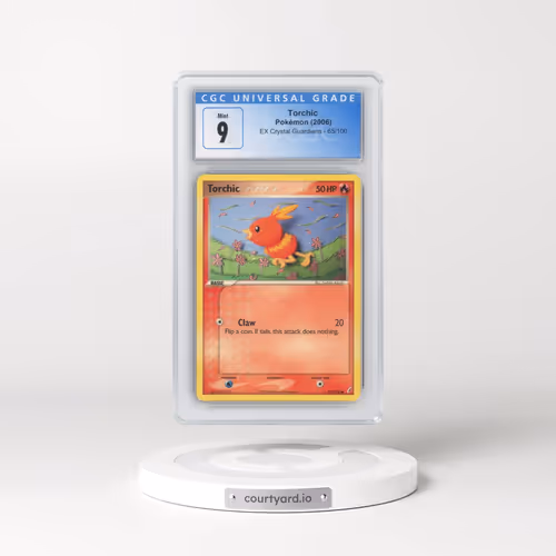 2006 EX Crystal Guardians #65/100 Torchic (CGC 9 MINT)