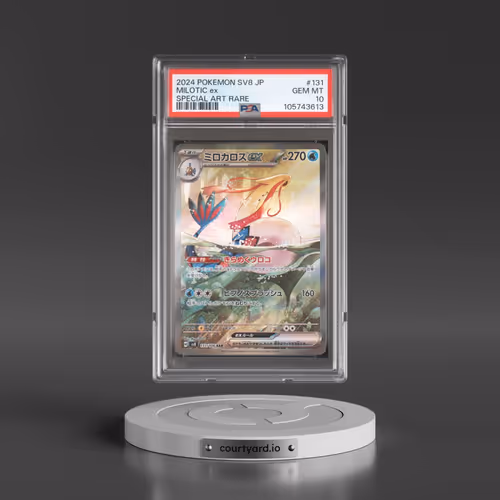 2024 Pokémon SV8-Super Electric Breaker #131 Milotic EX - Holo Special Art Rare (PSA 10 GEM MINT)