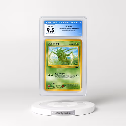 2000 Crossing the Ruins... Scyther (CGC 10 GEM MINT)