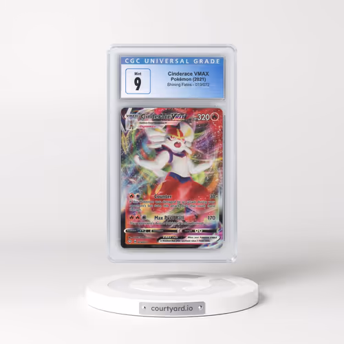 2021 Shining Fates #019/072 Cinderace VMAX - Holo (CGC 9 MINT)