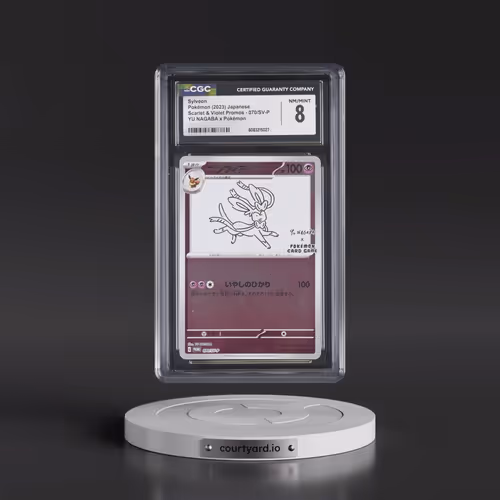 2022 Scarlet & Violet Promos #070/SV-P Sylveon - Reverse Holo YU NAGABA x Pokémon () (CGC 8 NM-MT)