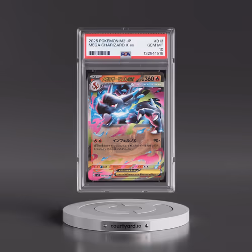 2025 Pokémon M2-Inferno X #013 Mega Charizard X EX - Holo (PSA 10 GEM MINT)