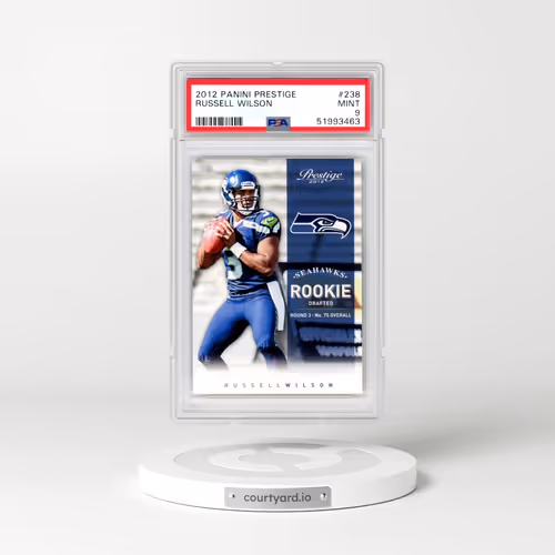 2012 Panini Prestige #238 Russell Wilson (PSA 9 MINT)