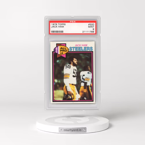 1979 Topps #320 Jack Ham (PSA 9 MINT)