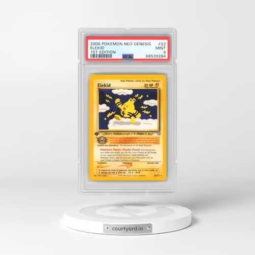 2000 Pokémon Neo Genesis #22 Elekid - 1st Edition (PSA 9 MINT)
