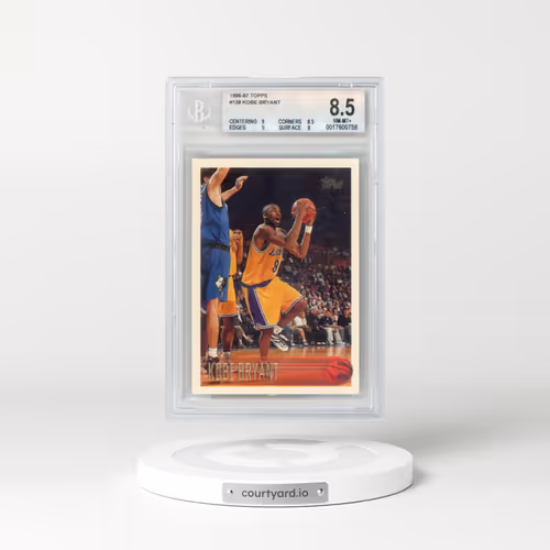 1996 Topps #138 Kobe Bryant (BGS 8.5 NM-MT+)