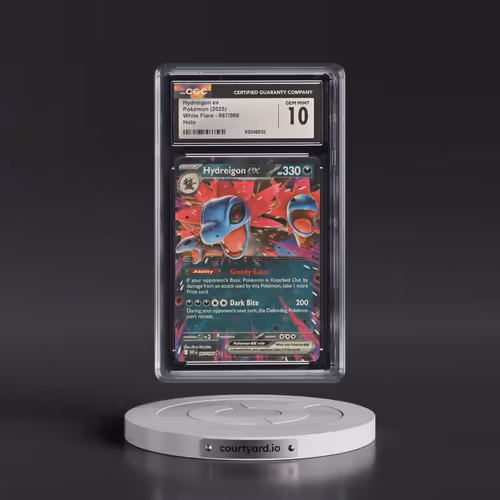 2025 White Flare - WHT EN #067/086 Hydreigon ex - Holo (CGC 10 GEM MINT)
