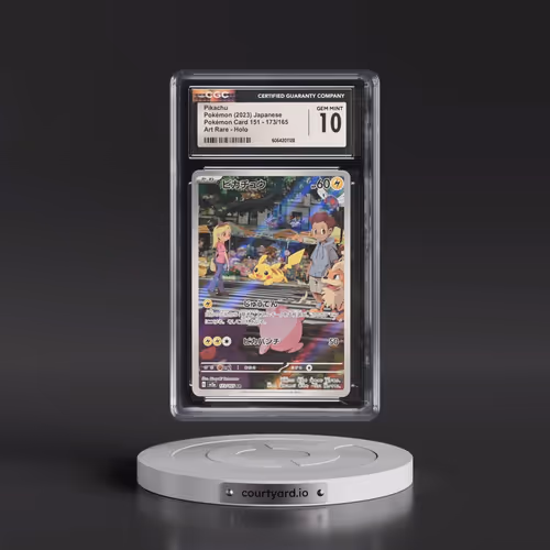 2023 Pokémon Card 151 #173/165 Pikachu - Art Rare Holo (CGC 10 GEM MINT)