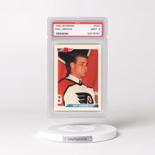 1992 Bowman #442 Eric Lindros (PSA 9 MINT)