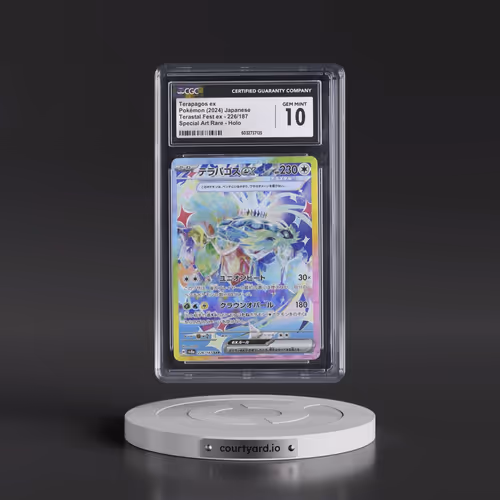 2024 Pokémon Sv8a-Terastal Fest EX #226 Terapagos EX - Holo Special Art Rare (CGC 10 GEM MINT)