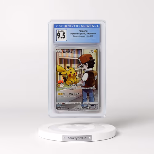 2019 Dream League #054/049 Pikachu - Character Rare Holo (CGC 10 GEM MINT)