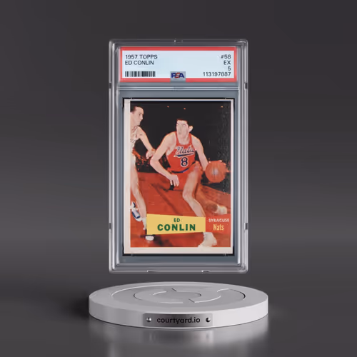 1957 Topps #58 Ed Conlin (PSA 5 EX)