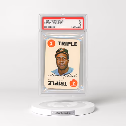 1968 Topps Game #7 Frank Robinson (PSA 5 EX)