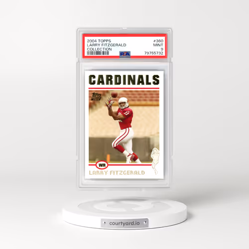 2004 Topps #360 Larry Fitzgerald - Collection (PSA 9 MINT)