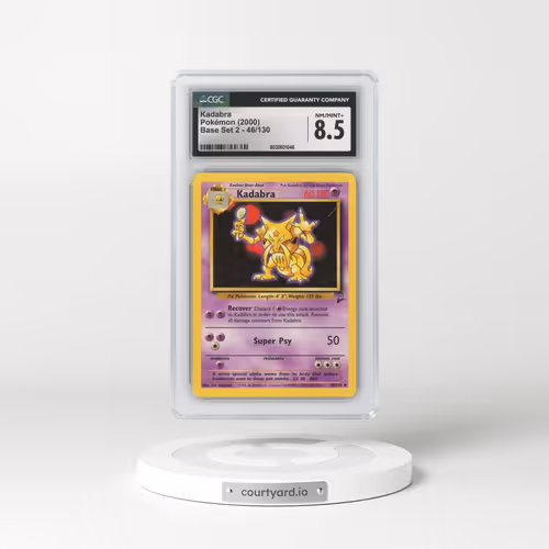 2000 Base Set 2 #46/130 Kadabra (CGC 8.5 NM-MT+)