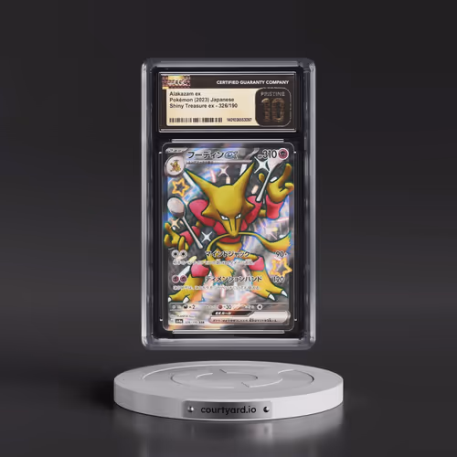 2023 Shiny Treasure ex #326/190 Alakazam ex - Shiny Super Rare Holo (CGC 10 PRISTINE)