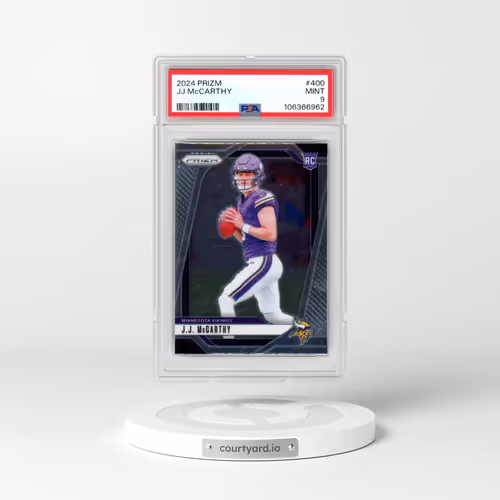 2024 Panini Prizm #400 JJ McCarthy (PSA 9 MINT)
