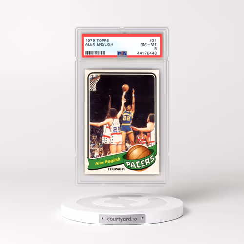 1979 Topps #31 Alex English (PSA 8 NM-MT)