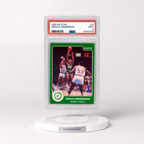 1983-84 Star #31 Gerald Henderson (PSA 9 MINT)