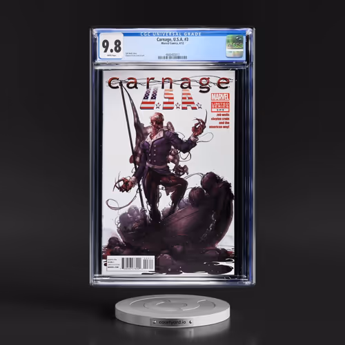 Carnage, U.S.A. #3 CGC 9.8 White Pages (Marvel Comics, 4/12)
