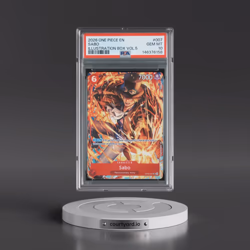 2026 One Piece Promos #007 Sabo - Illustration Box Vol.5 (PSA 10 GEM MINT)