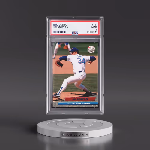 1992 Ultra #141 Nolan Ryan (PSA 9 MINT)