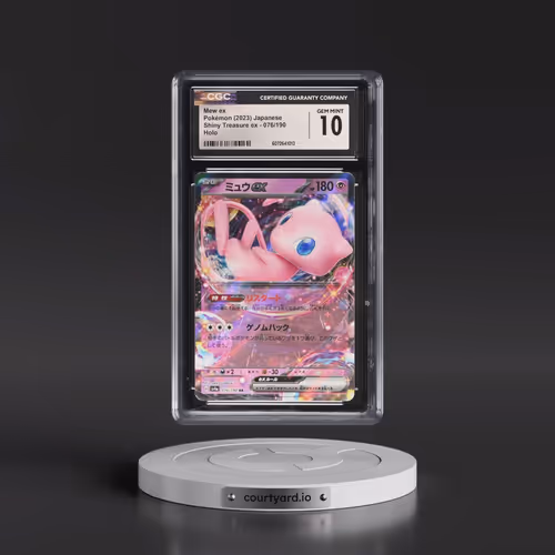 2023 Pokémon Sv4a-Shiny Treasure EX #076 Mew EX - Holo (CGC 10 GEM MINT)