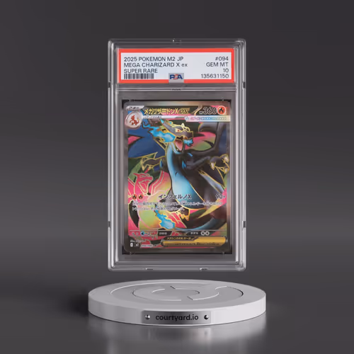 2025 Pokémon M2-Inferno X #094 Mega Charizard X EX - Holo Super Rare (PSA 10 GEM MINT)