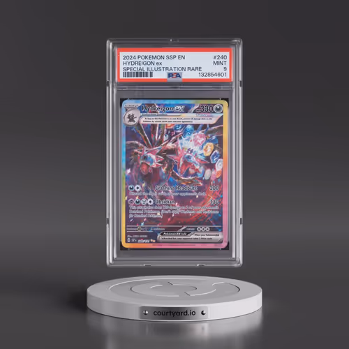 2024 Pokémon Ssp EN-Surging Sparks #240 Hydreigon EX - Holo Special Illustration Rare (PSA 9 MINT)