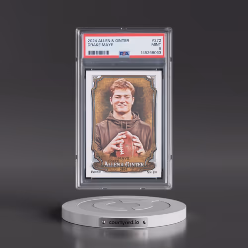 2024 Topps Allen & Ginter #272 Drake Maye (PSA 9 MINT)