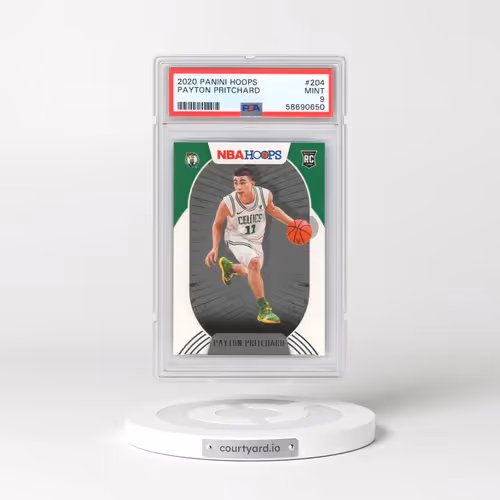 2020 Panini Hoops #204 Payton Pritchard (PSA 9 MINT)